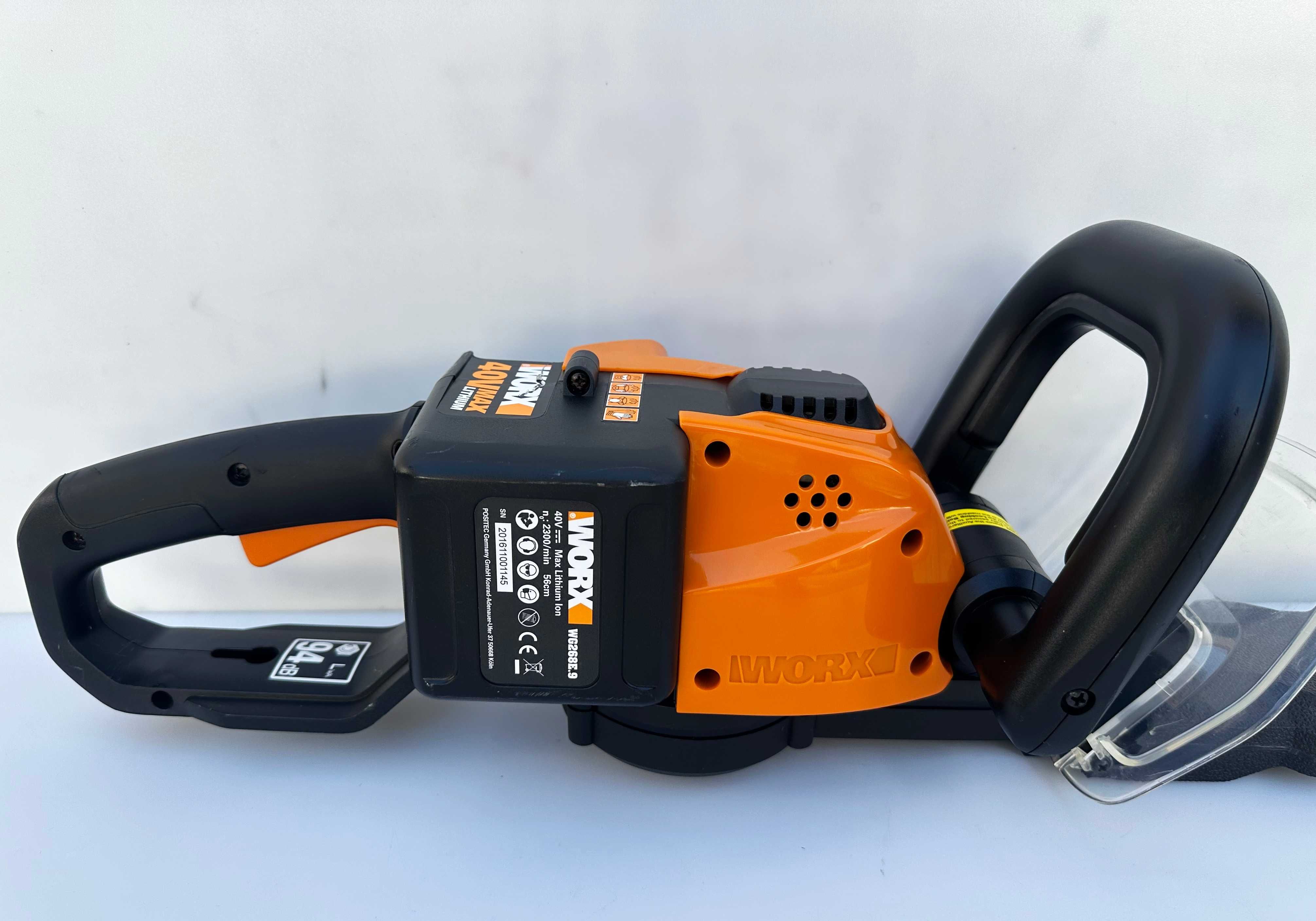 Worx WG268E.9 - Акумулаторен храсторез 40V