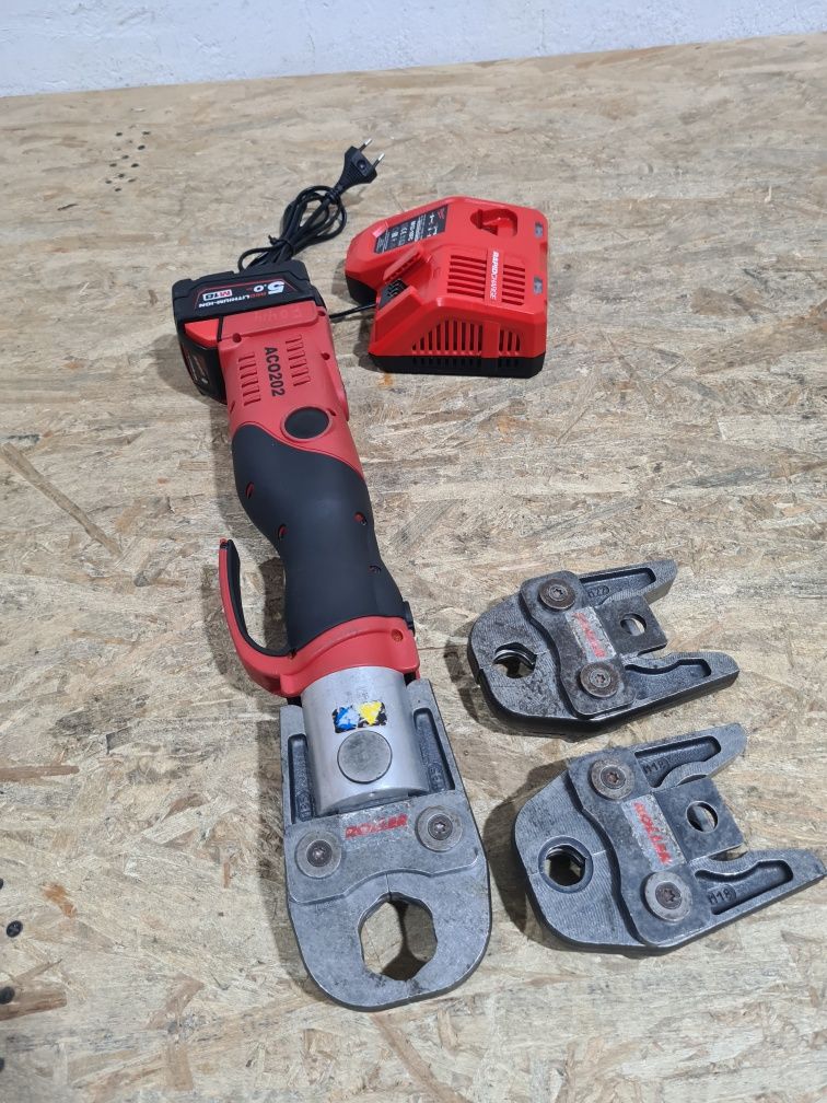 Presa sertizat cupru inox pexal Milwaukee M18 ACO202
