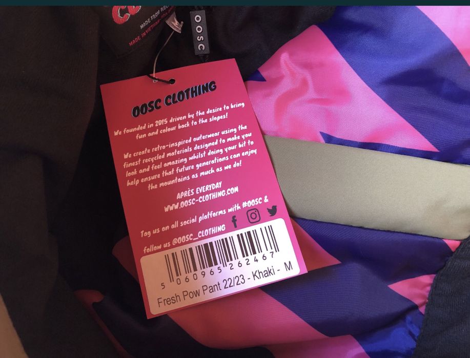OOSC Fresh Pow Ski & Snowboard Pants ОРИГИНАЛЕН мъжки ски панталон M-L