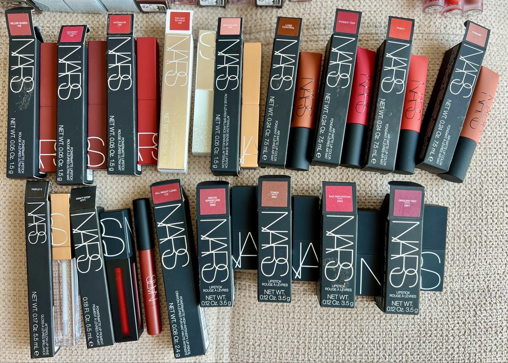 Премиум червила и гланцове Huda, Too Faced, NARS, MAC, Buxom, Kylie