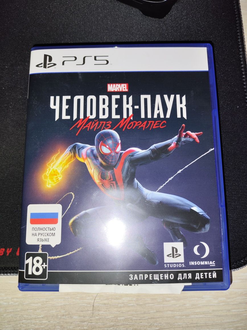 Playstation 5 Game, игры на ps5. Spider-man Майлз Моралеc