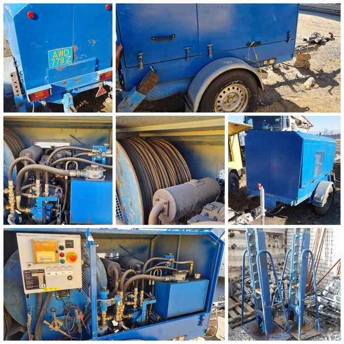 Лебедка тяговая дизельная в аренду. Астана