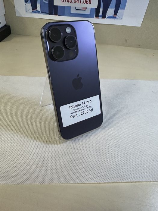 Iphone 14 pro / 128 gb / 100% baterie / LA REDUCERE