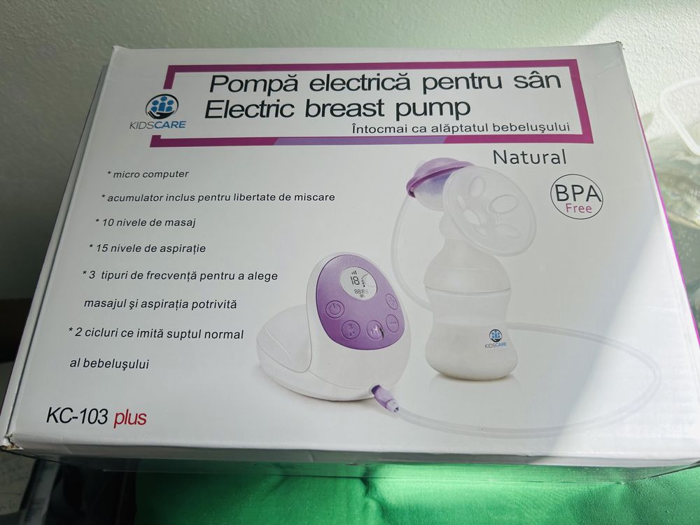 Pompă electrică de sân