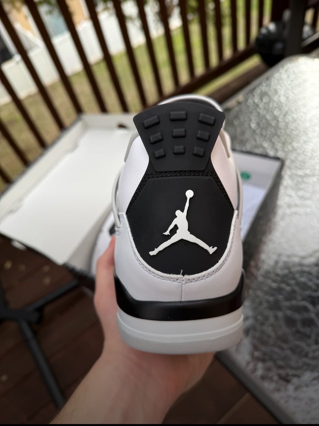 Jordan 4 military black
