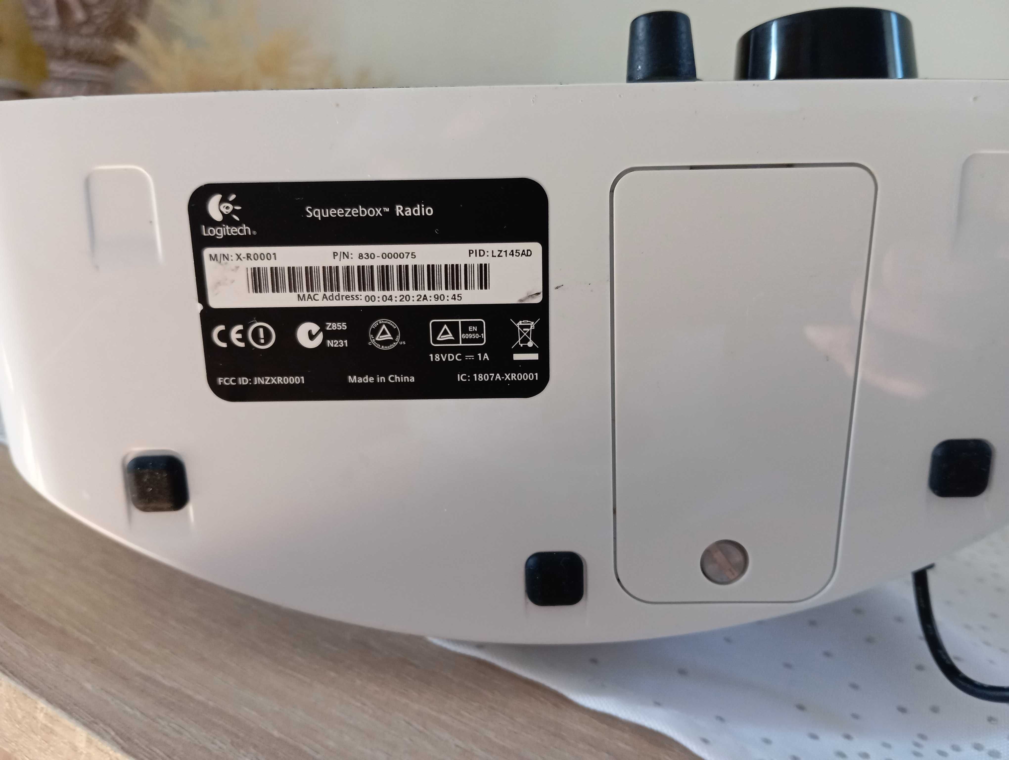 Интернет радио Logitech Squeezebox