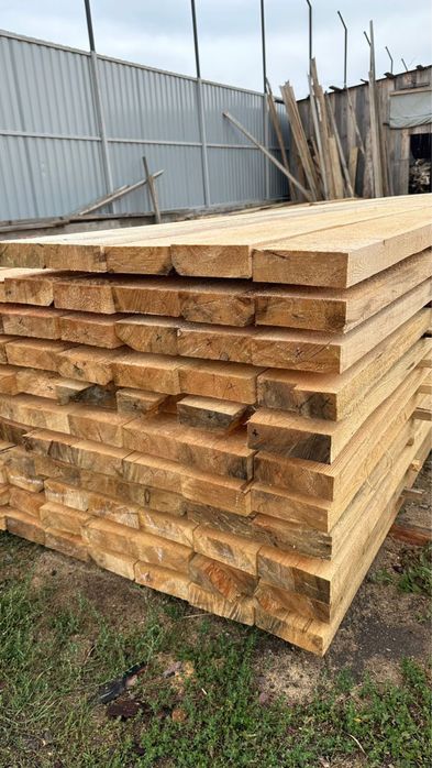 Обрезная доска разной длины