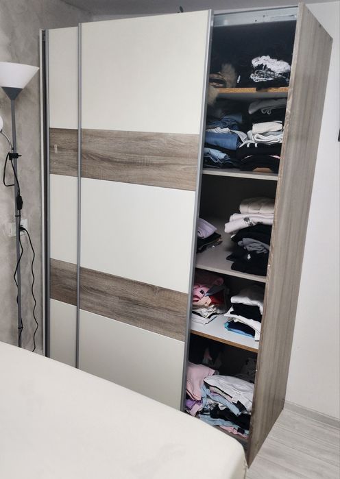 Dressing alb cu usi glisante 1.40