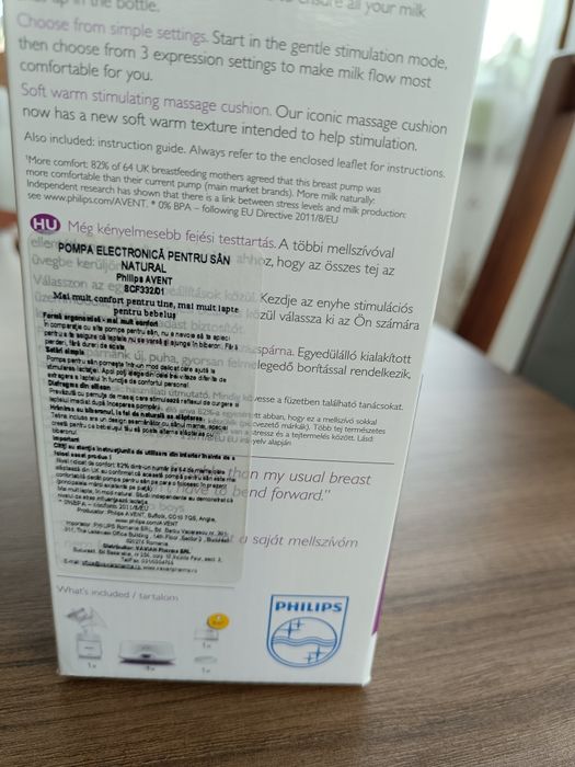 Philips Avent Pompa electronica pentru san natural