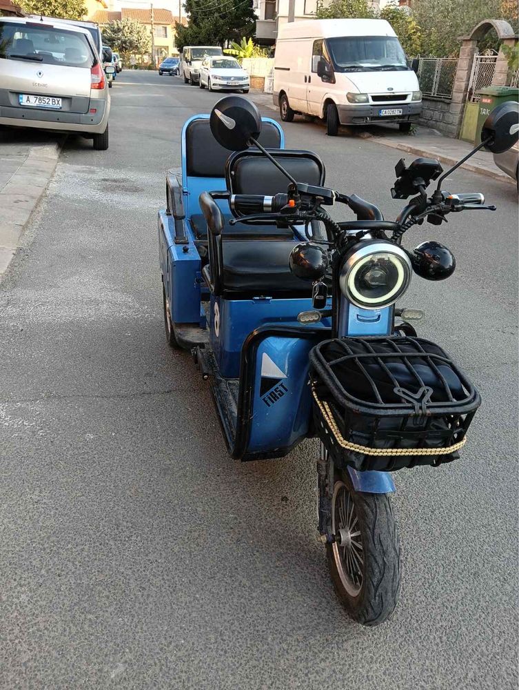 Електрическа триколка 1500W товарна