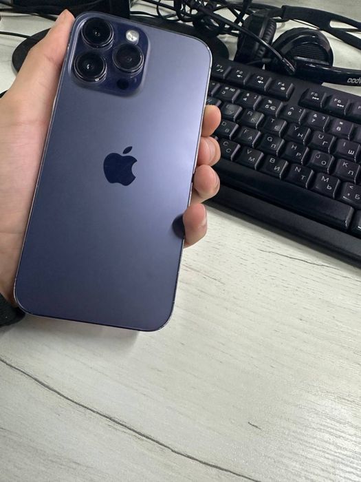Iphone 14Pro Max 128Gb J/A (2-симкарта: E-sim и 1 та физически).
