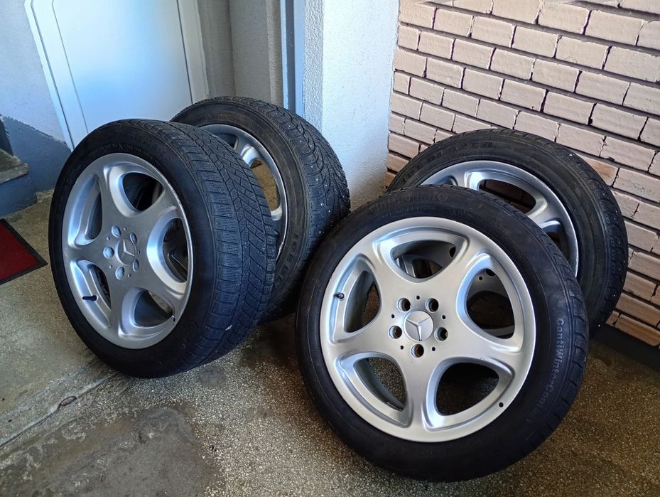 Set roti Mercedes Benz S class CL W220 W215 ANVELOPE IARNA R18
