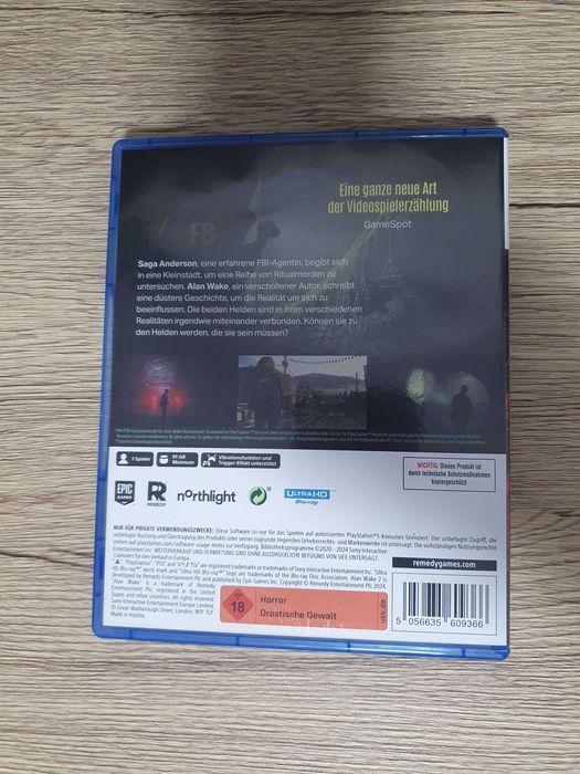 Alan Wake 2 Deluxe Edition PS5