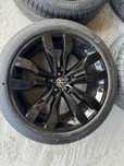 Jante Touareg R21 VW III Originale Suzuka Black Fara anvelope