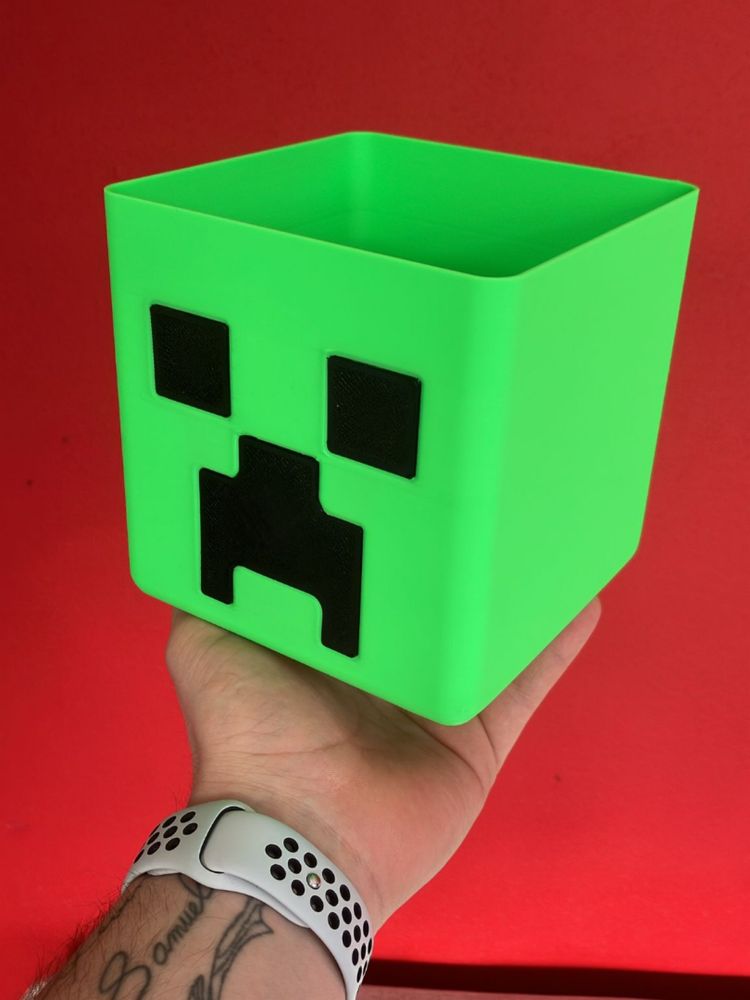 Cutie popcorn minecraft creeper