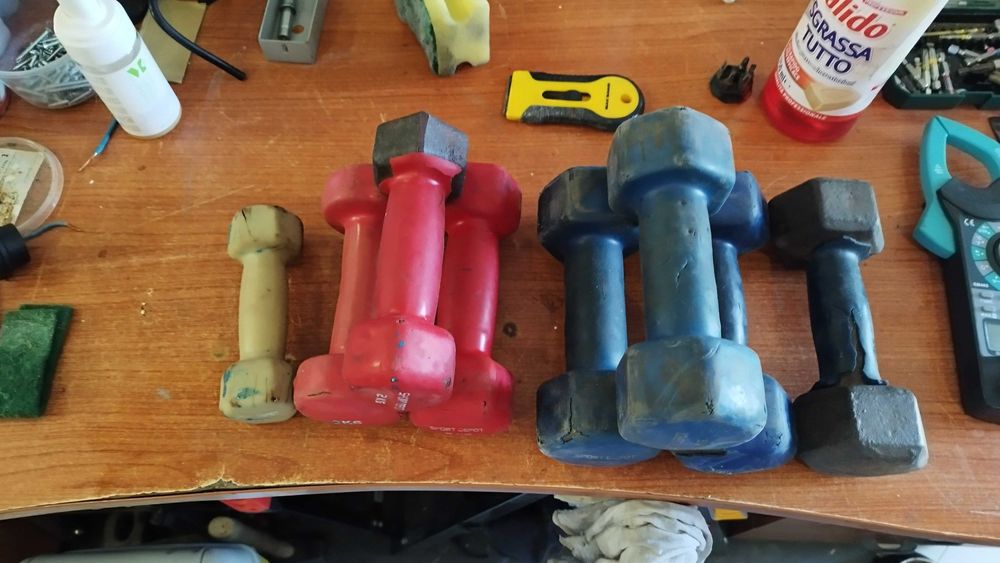 Гирички по 1кг, 2кг, 3кг - фитнес дъмбели