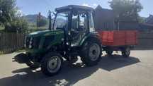 Tractor și remorcă