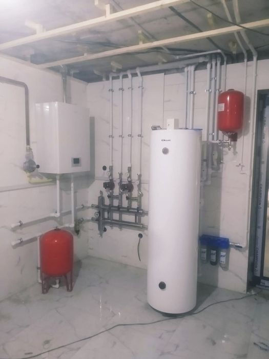 Сантехник ( отопление) Монтаж газового котла ( двухконтурный и однокон