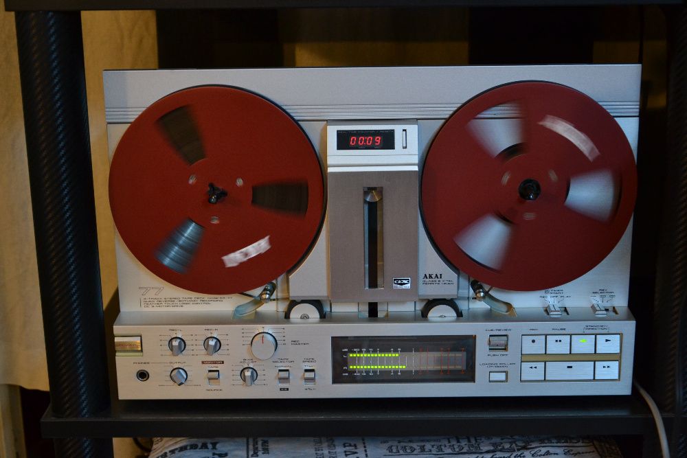 Banda magnetofon Tandberg revox red metal 26cm -Akai-Agfa-teac