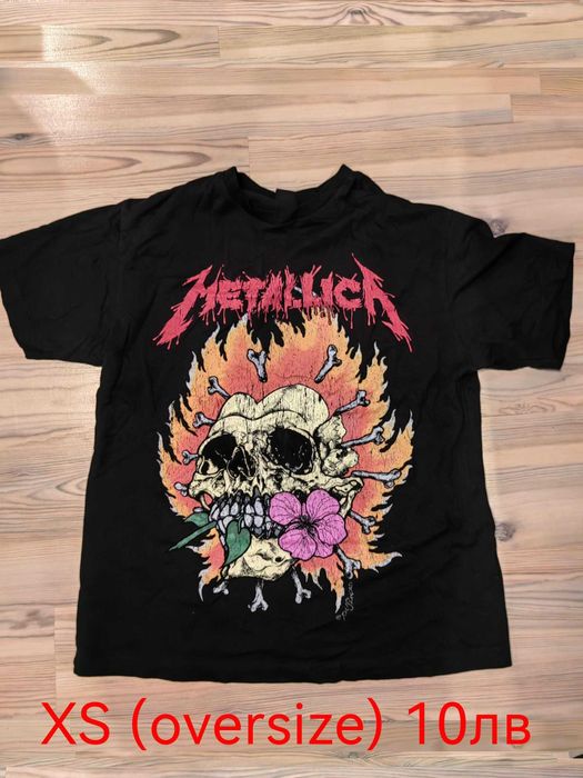 Метъл тениски по 10 лв
