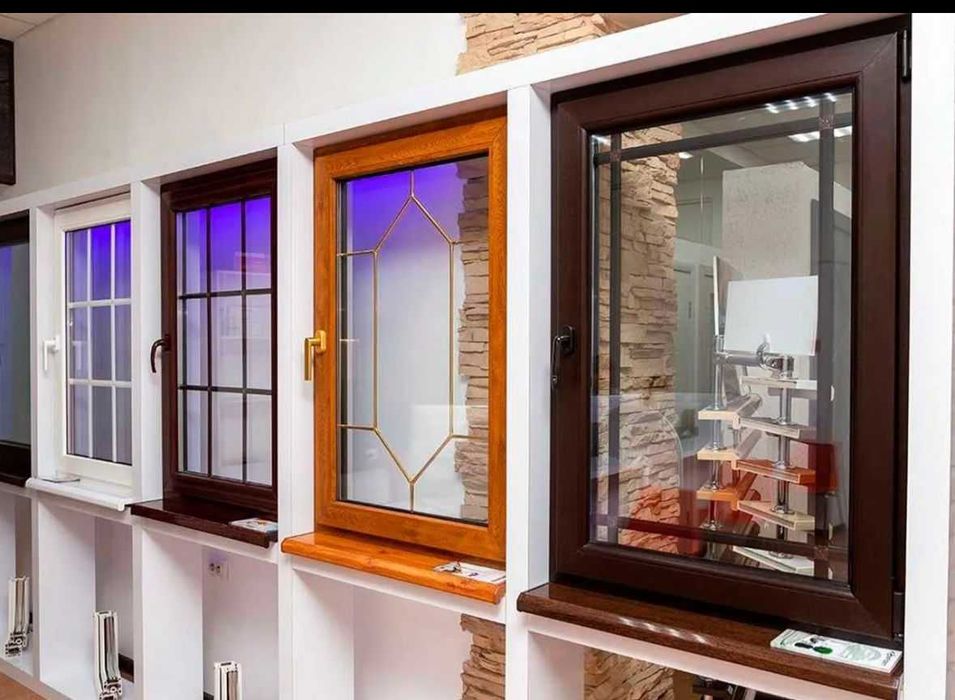 Изготовим и установим пластиковые окна двери и витражи любой сложности