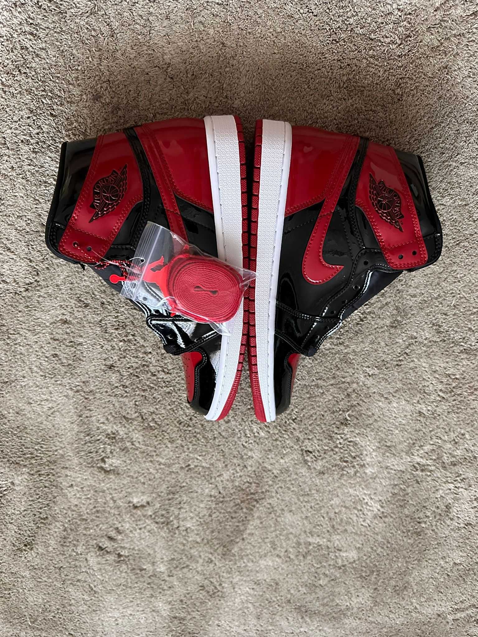 Nike Air Jordan 1 AJ1 Bred Patent