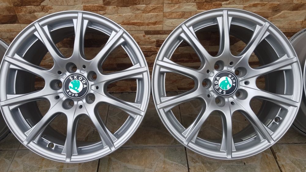 Vand jante Skoda - 5x112 R16 - import Germania - foarte frumoase