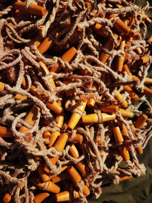 Nasturi din lemn natur, lacuiti