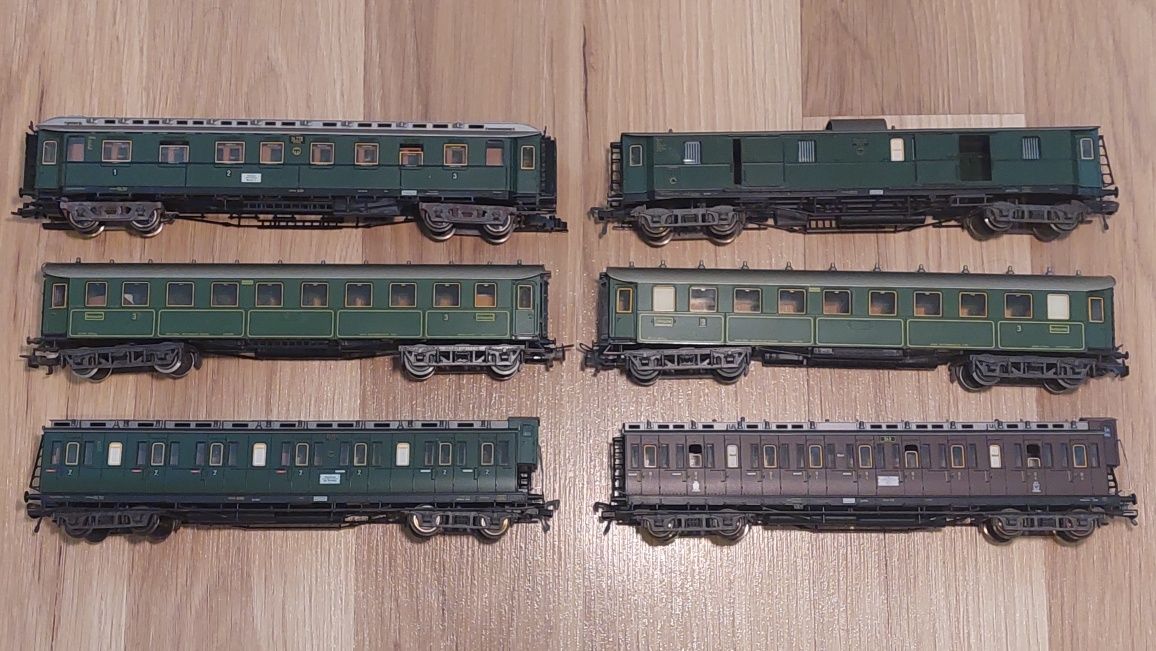 Vagoane călători H0 Roco, Maerklin, Fleischmann, epocile 1, 2, 3