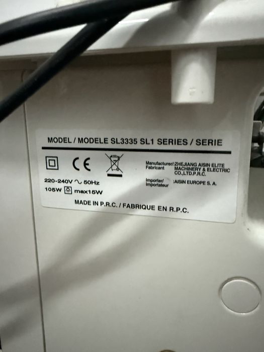 Masina de surfilat Toyota SL3335 – Overlock 4 fire, Differential Feed