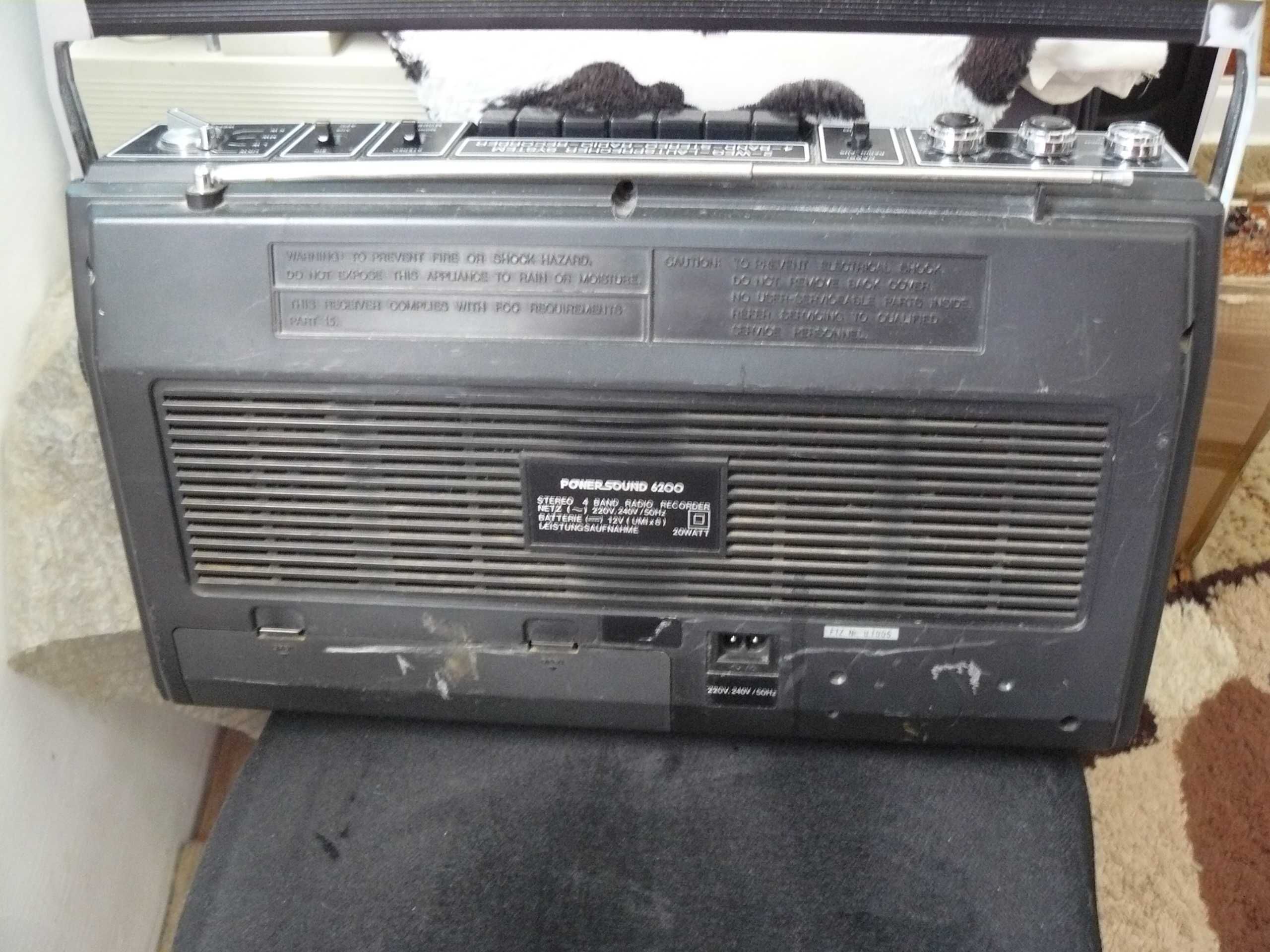 Radiocasetofon Panasonic RX 5500LS si Grundig (vintage)