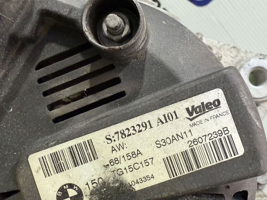 ALTERNATOR MINI COOPER CABRIO R57 LCI 1.6 BENZINA 2010 COD OEM 7823291AI01 2006-2013