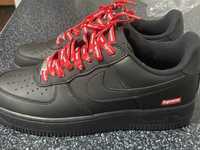 Adidasi Nike air force 1 supreme, marimea 41/ 42, 26 si 26,5 cm, negri