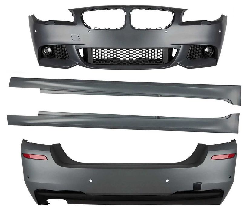 Предна и задна броня Bmw F10 (11-14) m tech пакет, M Техник БМВ ф10,