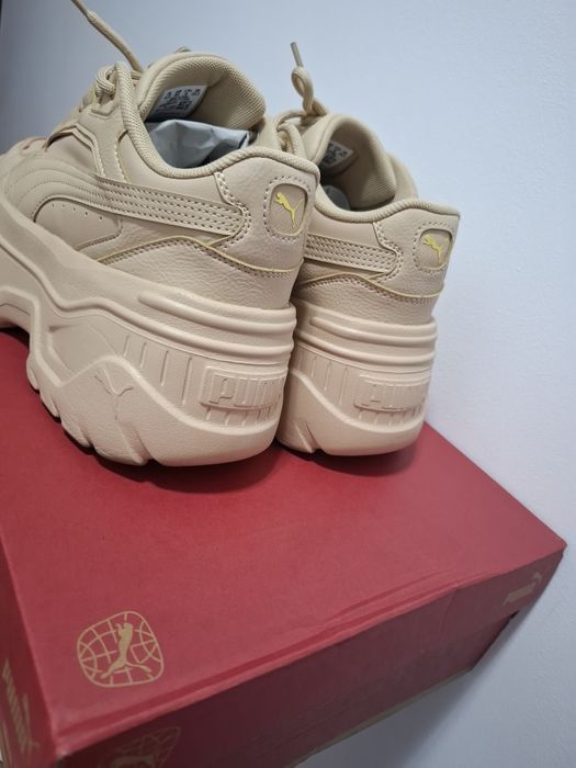 Adidași noi, originali Puma Karmen X-tra, mărimea 40; înalți (factura)