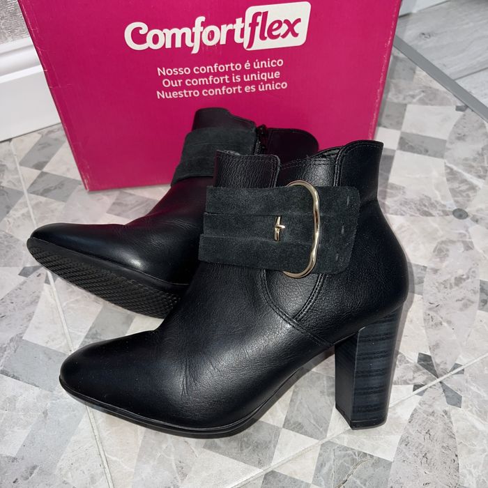 Новые кожаные Осенние/весенние ботинки