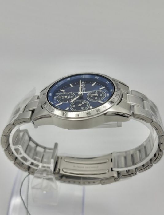Ceas Seiko Chronograph SBTQ071 – cadran albastru, oțel inoxidabil, nou