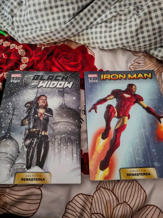 Benzi desenate: Spiderman,Ironman, Black widow, Deadpool