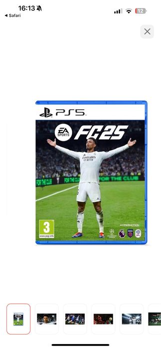 Продам фифу 25 на пс 5