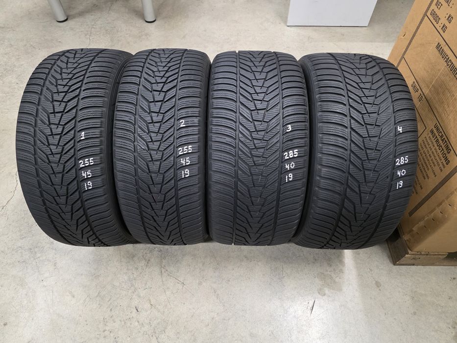 255/45/19 & 285/40/19 4бр.Hankook Winter Неразличими от НОВИ-KOREA