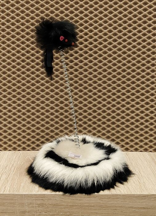 Игрушка для кошек "Мышь на пружине"