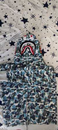 Hanorac Bape Camo blue