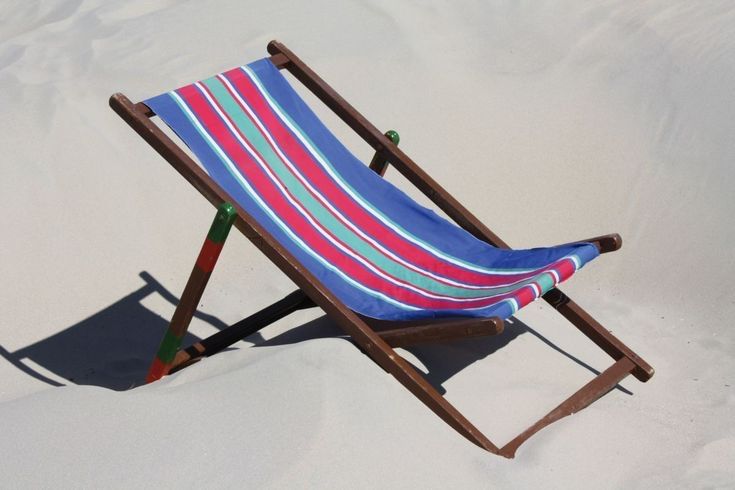 Детский складной пляжный шезлонг ELC