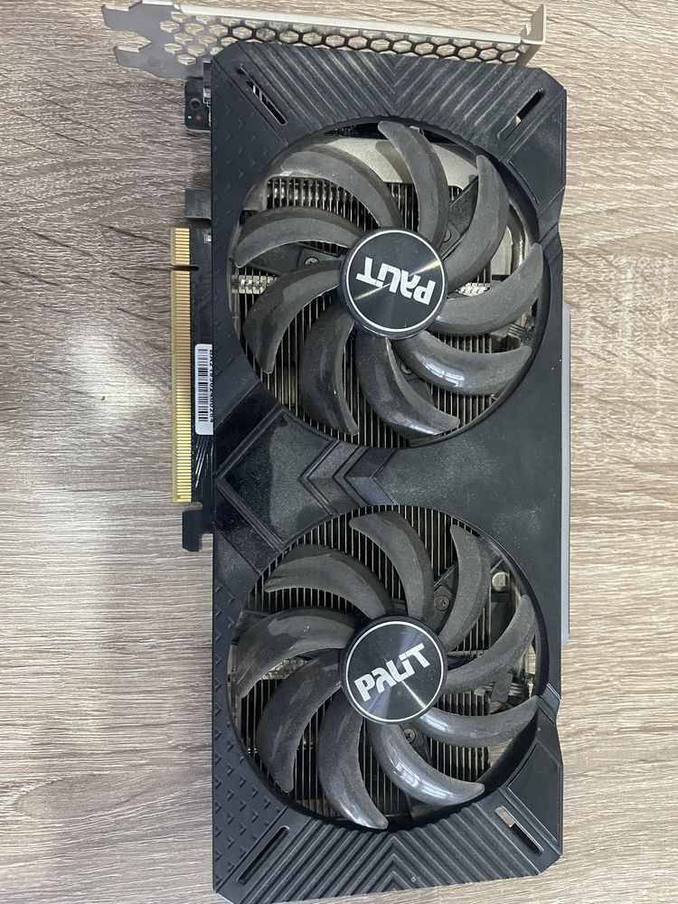 Видеокарта palit 1660ti 6gb