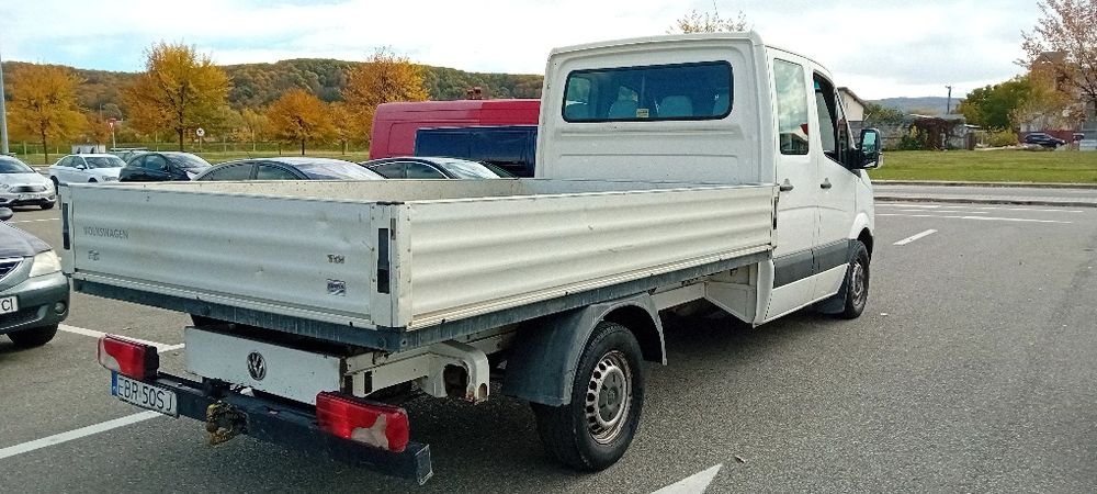 Volkswagen Crafter Doka 2.5Tdi 7locuri/klima/ extra lung, adus de 2zil