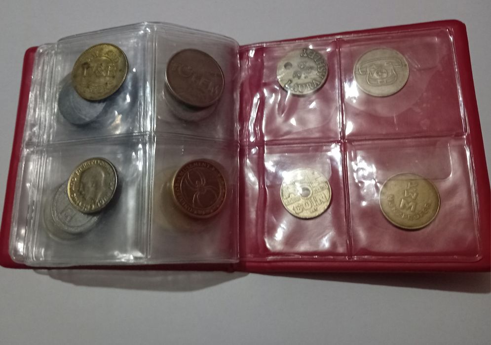 Класьор с жетони