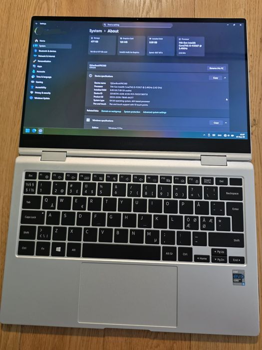 Laptop /tableta Samsung Galaxy Book 360, i5 Gen 11th, 8 Gb, 512 Gb SSD