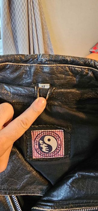 Geaca piele naturala 100 % personalizata Guns N' Roses impecapibla!