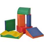 Set constructii moi pentru copii 1-3 ani cu 5 blocuri