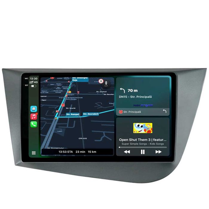 Navigatie Dedicata Android Seat Leon 2 (2005-2012), Bluetooth,Carplay